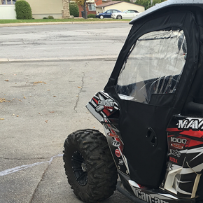 Portes Can Am Maverick 4 places