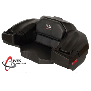 WES Classic rear cargo box seats for single seat ATVs 