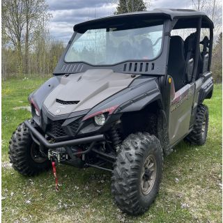 PARE-BRISE VERRE AVEC ESSUIE GLACE Yamaha Wolverine X2-4X