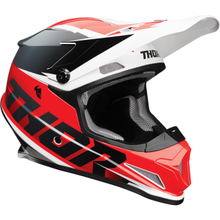 Casque THOR Sector Fader rouge/noir XL / 0110-6793