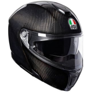 Casque Helmets Agv sport modulaire noir mat carbon L / 7501931536