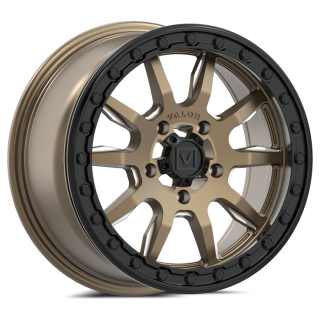Valor V15 Beadlock 15x7 6+1 5x114.3 Bronze